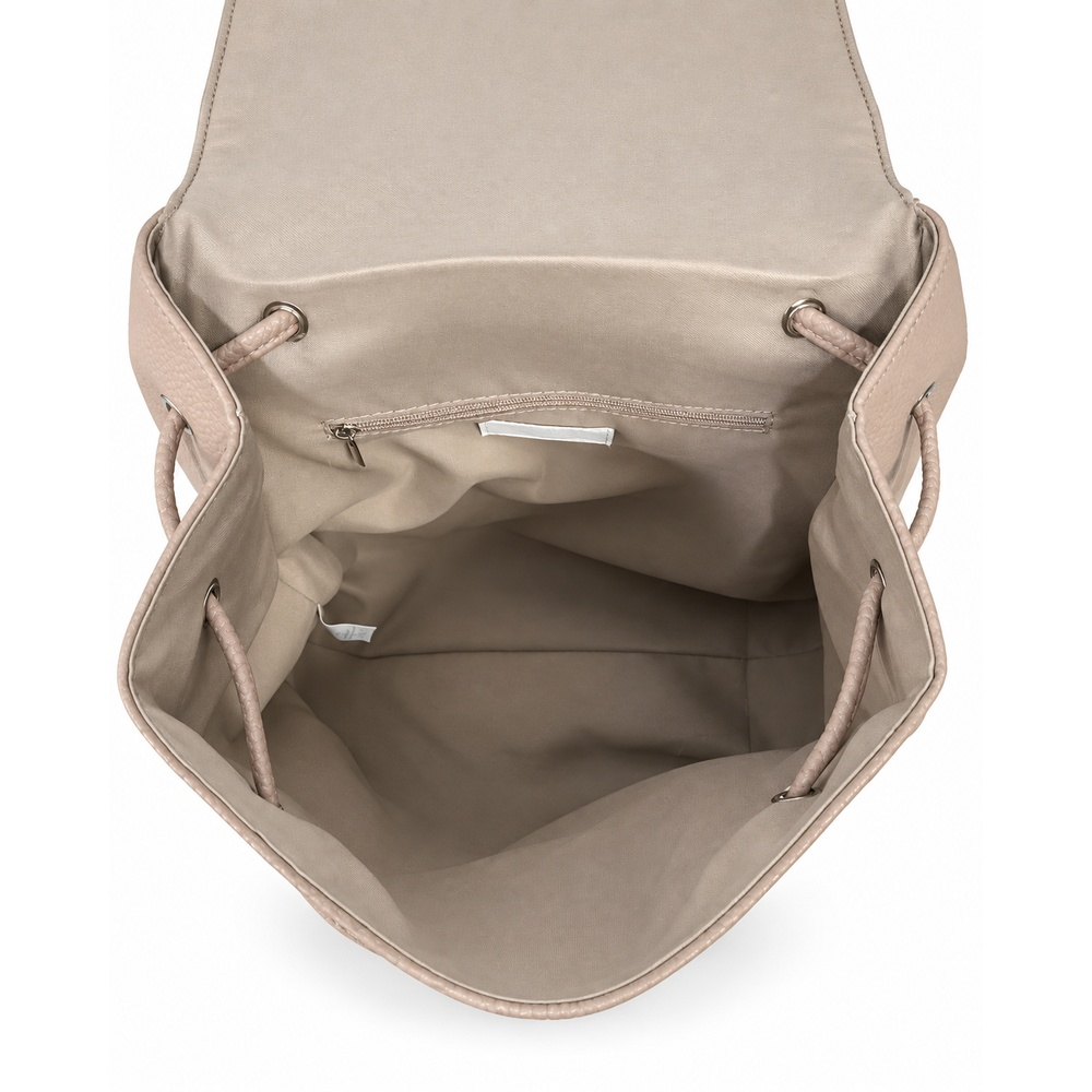 Dámský batoh LUXY Leather Mocca